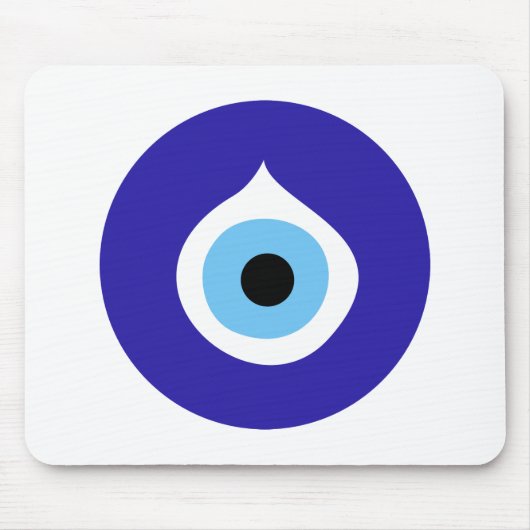 邪悪な目のシンボル古代ナザファティマのタリマンチャール マウスパッド (正面)
