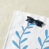 邪悪な目の保護オリーブブランチ夏 ビーチタオル (インサイチュ)