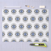 邪悪な目の保護，ギリシャの青い目 薄葉紙 (クラフト)