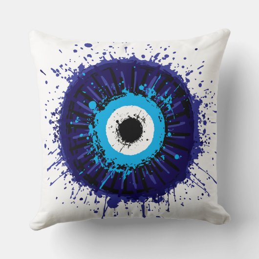 邪悪な目の保護 クッション (裏面)
