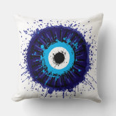 邪悪な目の保護 クッション (正面)