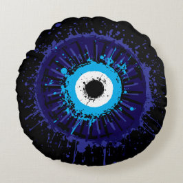 邪悪な目の保護 ラウンドクッション