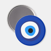 邪悪な目の古代のシンボル古代のタリスト マグネット (正面/裏面)