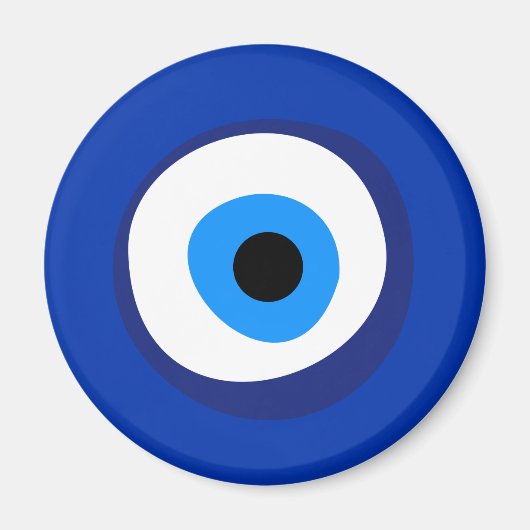 邪悪な目の古代のシンボル古代のタリスト マグネット (正面)