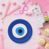 邪悪な目の古代のシンボル古代タリマンスーパースト ペーパープレート (パーティー)