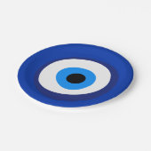 邪悪な目の古代のシンボル古代タリマンスーパースト ペーパープレート (アングル)