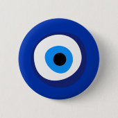 邪悪な目の古代のシンボル古代タリマンスーパースト 缶バッジ (正面)