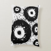 邪悪な目は白黒 アクセントクッション (裏面(縦))
