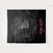 邪悪な目ハロウィーン奇妙な不気味な怖い タペストリー (正面(横))