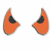 邪悪な目ハロウィーン シール (正面)