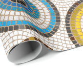 邪悪な目モザイクタイルパターン ラッピングペーパー (ロールコーナー)