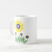 邪悪な目#10 コーヒーマグカップ (正面左)