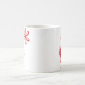 邪悪な花の虫 コーヒーマグカップ (中央)