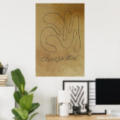 邪悪な花 – マティス ポスター (ホームオフィス)