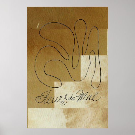 邪悪な花 – マティス ポスター (正面)