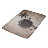 邪悪な虫は花のヴィンテージを与えます バスマット (アングル)