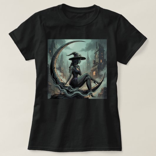邪悪な西部 (W) Tシャツ (デザイン正面)