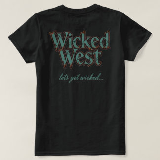 邪悪な西部 (W) Tシャツ