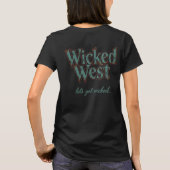 邪悪な西部 (W) Tシャツ (裏面)