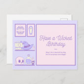 邪悪な誕生日を取る ポストカード (正面/裏面)