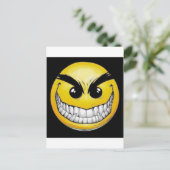 邪悪な顔 ポストカード (スタンド正面)