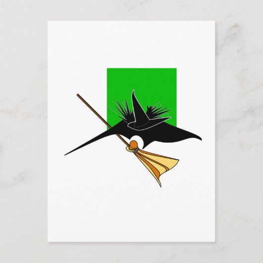 邪悪な魔女がとけた ポストカード (正面)