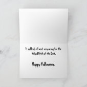 邪悪な魔女には、とつぜん全てが間違った シーズンカード (内部)