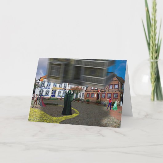 邪悪な魔女には、とつぜん全てが間違った シーズンカード (正面)