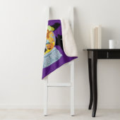 邪悪な魔女のクリスタルボールのハロウィン シェルパブランケット (インサイチュ)