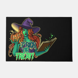 邪悪な魔女のトリックまたは治療 ドアマット