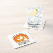 邪悪な魔女の家と犬の群れクール ペーパーコースター (インサイチュ)