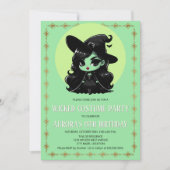 邪悪な魔女の衣装パーティー 招待状 (正面)