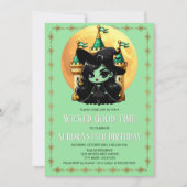 邪悪な魔女グッドタイムバースデーパーティー 招待状 (正面)