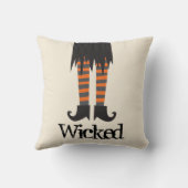 邪悪な魔女ハロウィーン クッション (裏面)