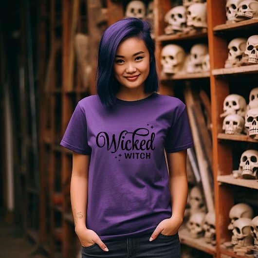 邪悪な魔女ハロウィーン Tシャツ