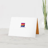 邪悪な魔女ブラックオレンジハロウィーン カード (裏面)