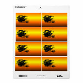 邪悪な魔女ラベル ラベル (フルシート)