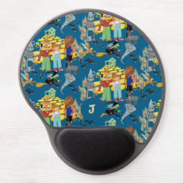 邪悪な魔女、かかしとライオンのパターン ジェルマウスパッド