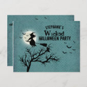 邪悪な魔女 インビテーションポストカード (正面/裏面)