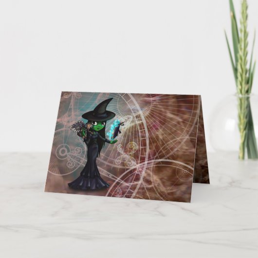 邪悪な魔女 カード (正面)