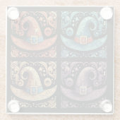 邪悪な魔女 ガラスコースター (裏面)