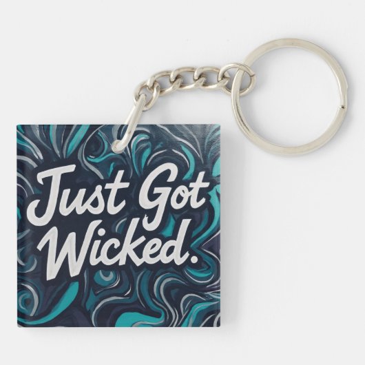 邪悪な魔女 キーホルダー (裏面)