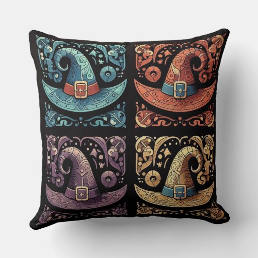 邪悪な魔女 クッション (裏面)