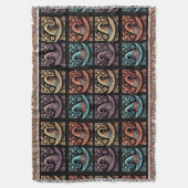 邪悪な魔女 スローブランケット (正面縦)