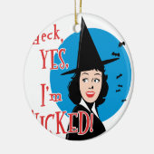 邪悪な魔女 セラミックオーナメント (左)