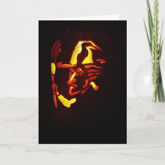 「邪悪な魔女」ハローエンカード カード (正面)