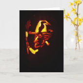 「邪悪な魔女」ハローエンカード カード (黄色い花)