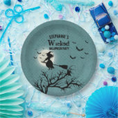 邪悪な魔女 ペーパープレート (パーティー)