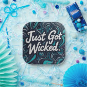 邪悪な魔女 ペーパープレート (パーティー)