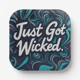 邪悪な魔女 ペーパープレート